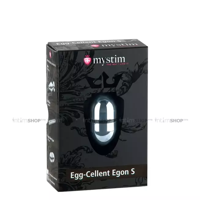 Миостимулятор-яйцо Mystim Egg-cellent Egon S, серебристый